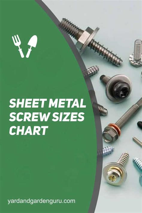 6 sheet metal screw diameter|sheet metal screw dimensions chart.